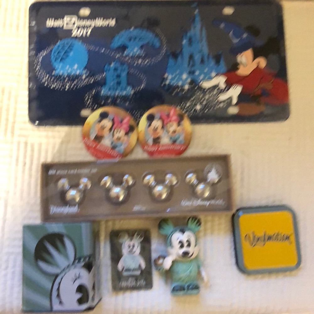 Lot of Mickey Mouse Disney stuff